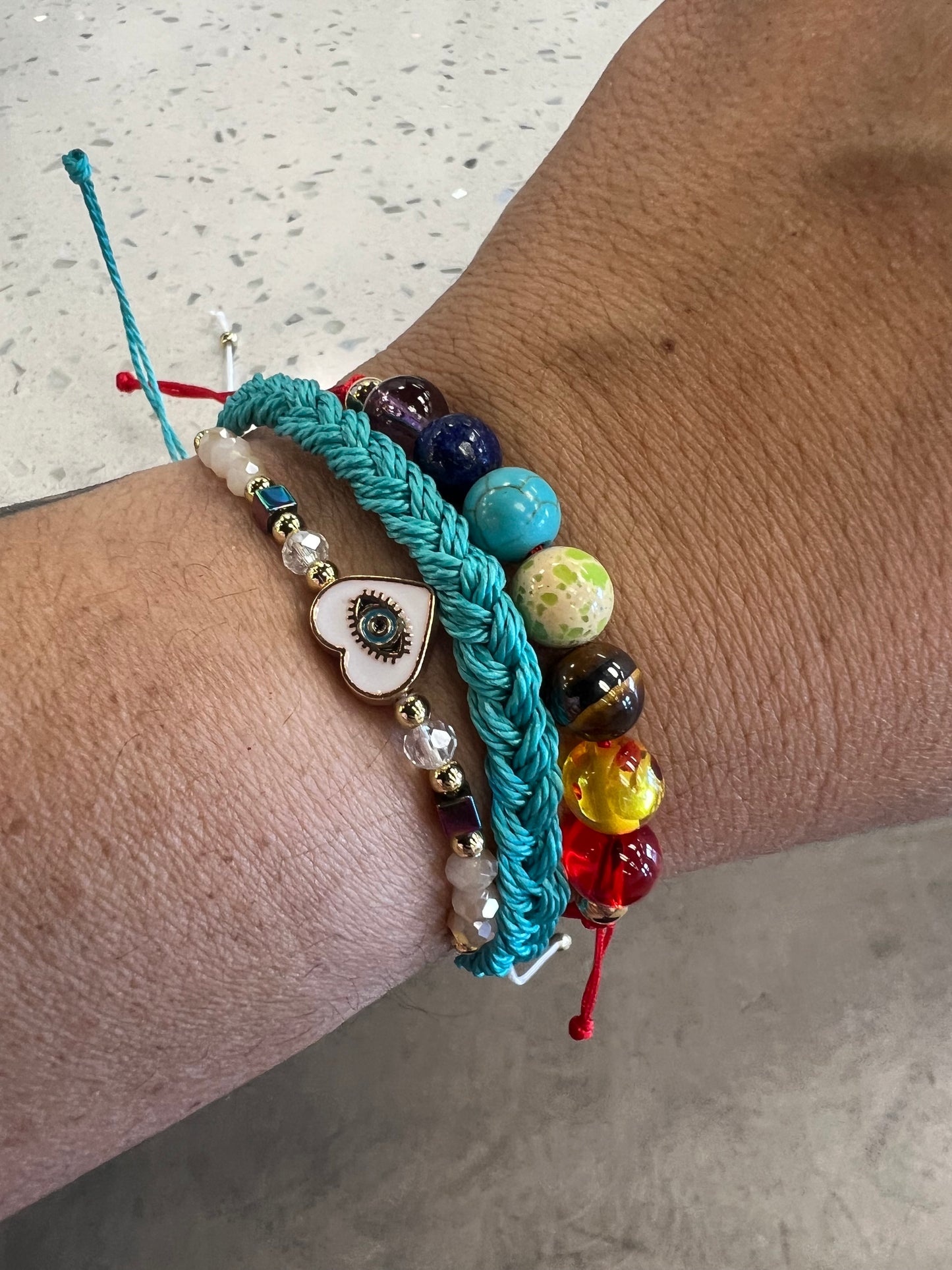 Chakra Bracelet Set